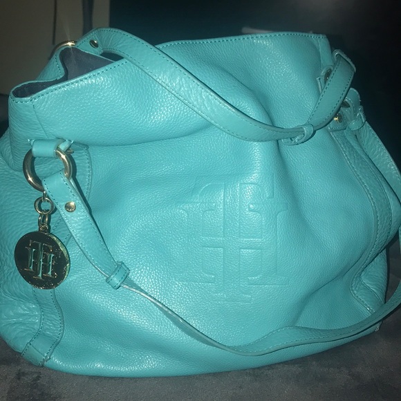 Tommy Hilfiger Handbags - Tommy Hilfiger large Teal Shoulder Bag